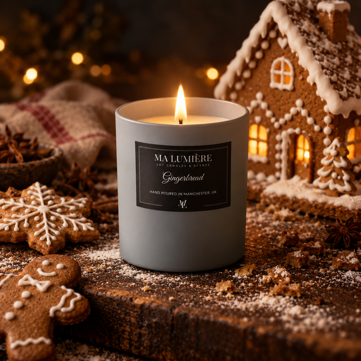 Gingerbread Soy Candle
