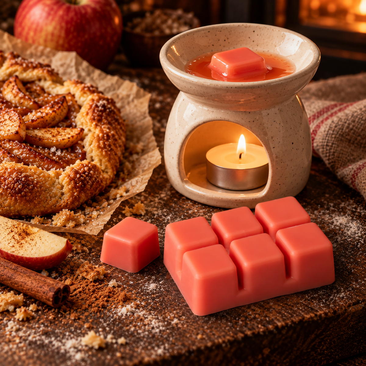 Cinnamon & Apple Wax Melt