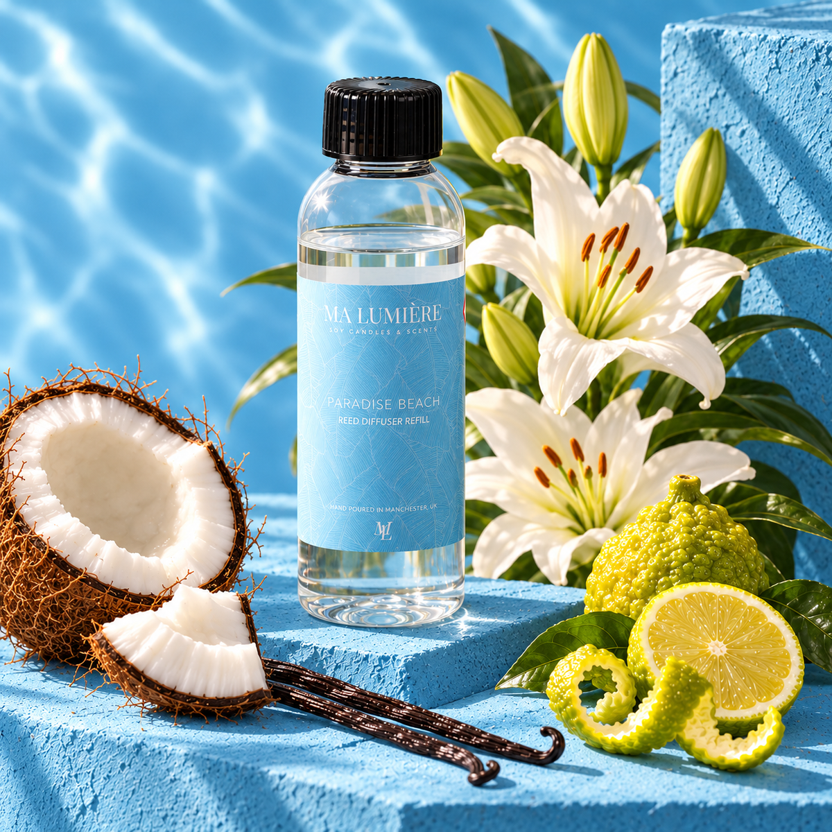 Paradise Beach Reed Diffuser REFILL