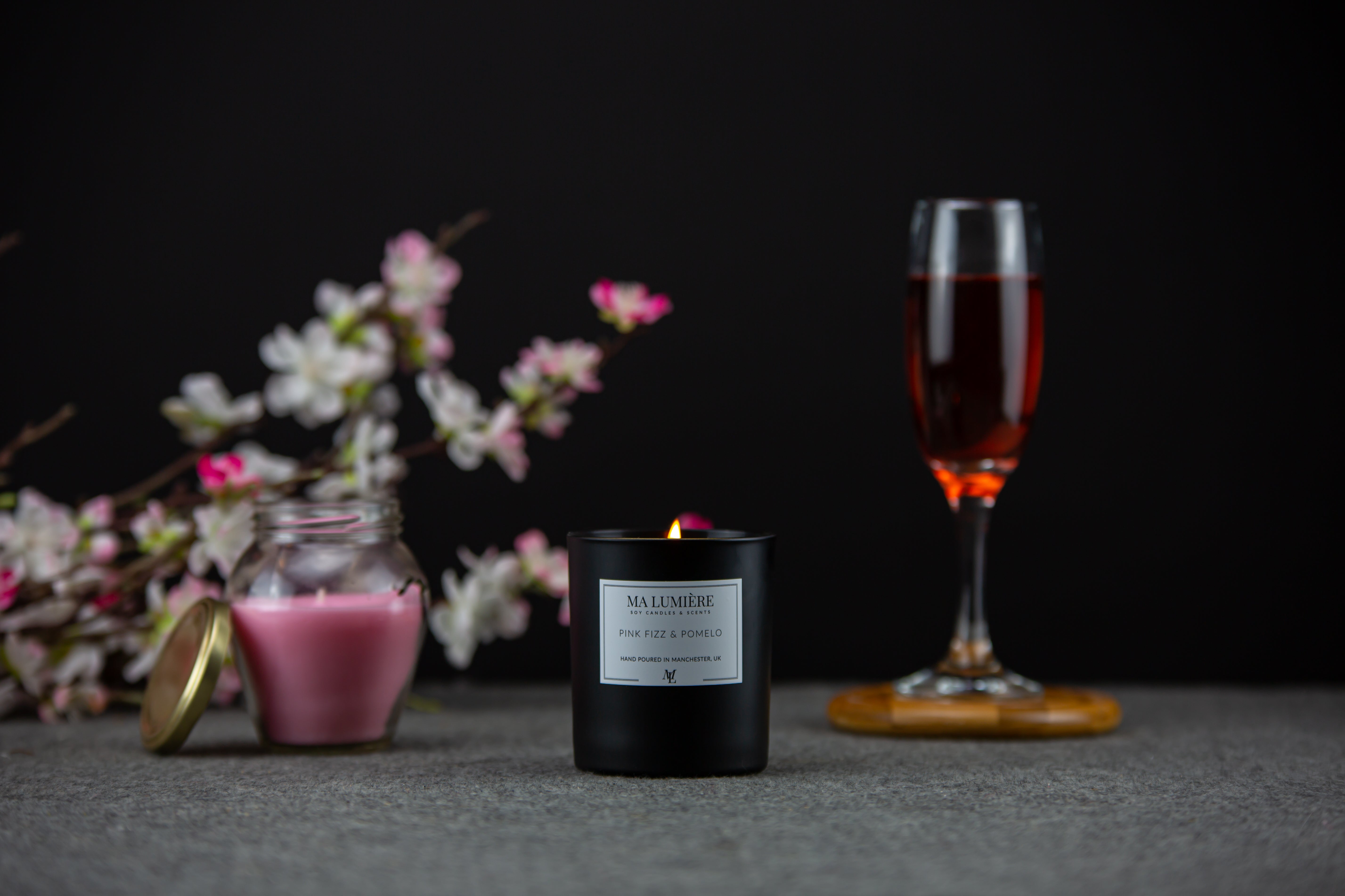 Pink Fizz & Pomelo Soy Candle