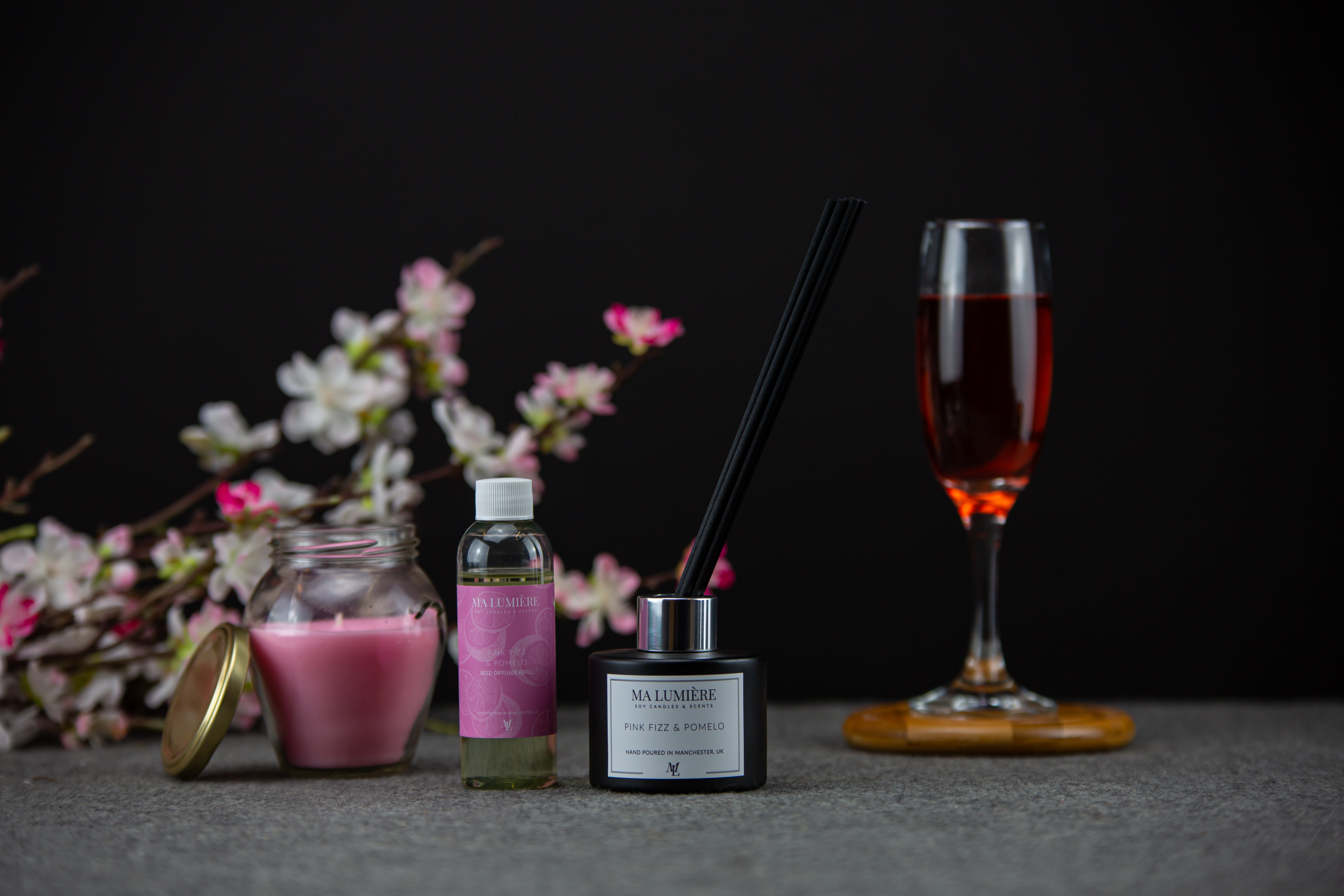 Pink Fizz & Pomelo Reed Diffuser REFILL