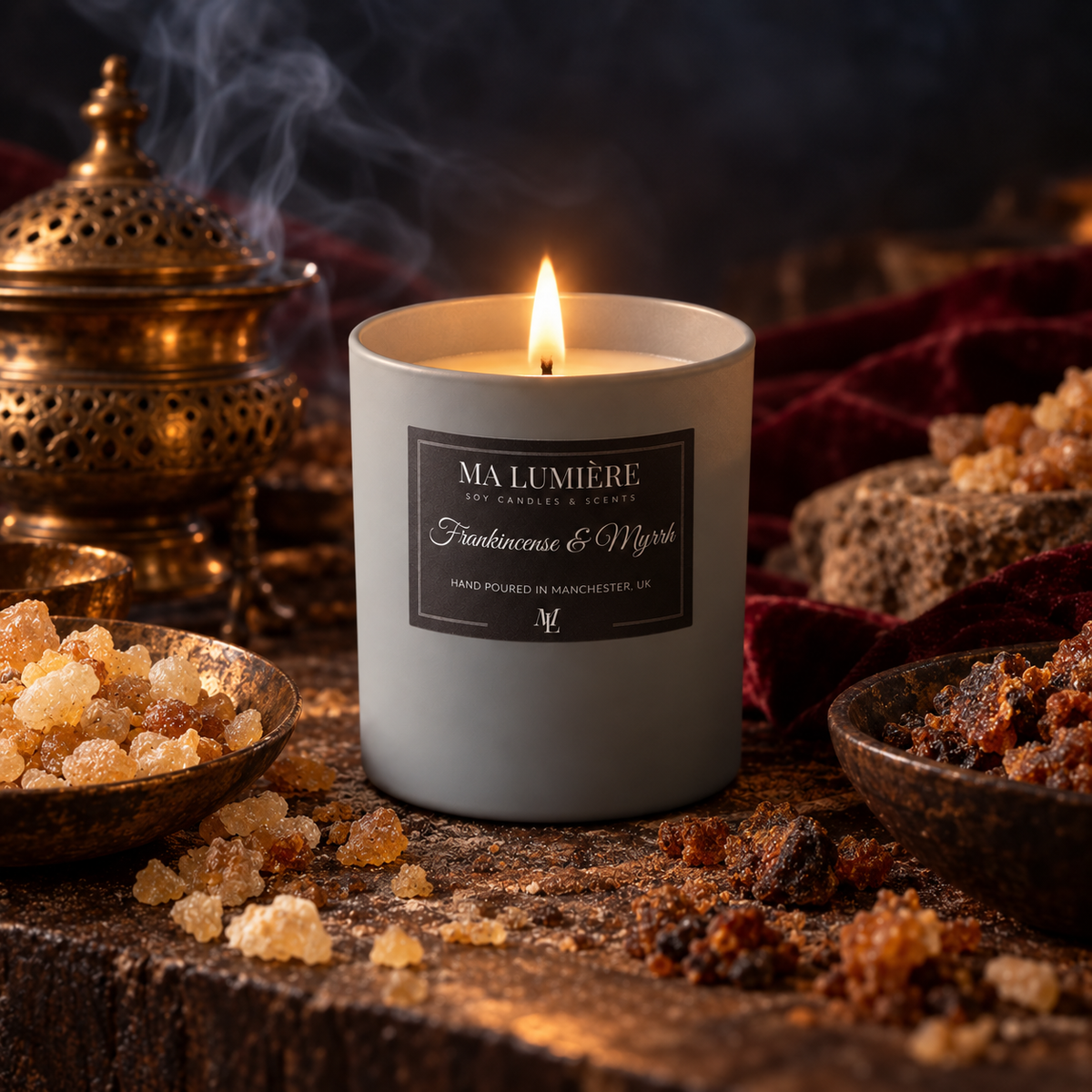 Frankincense & Myrrh Soy Candle