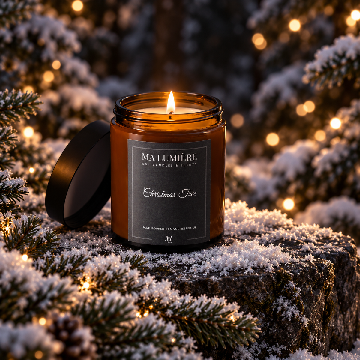 Christmas Tree Soy Candle