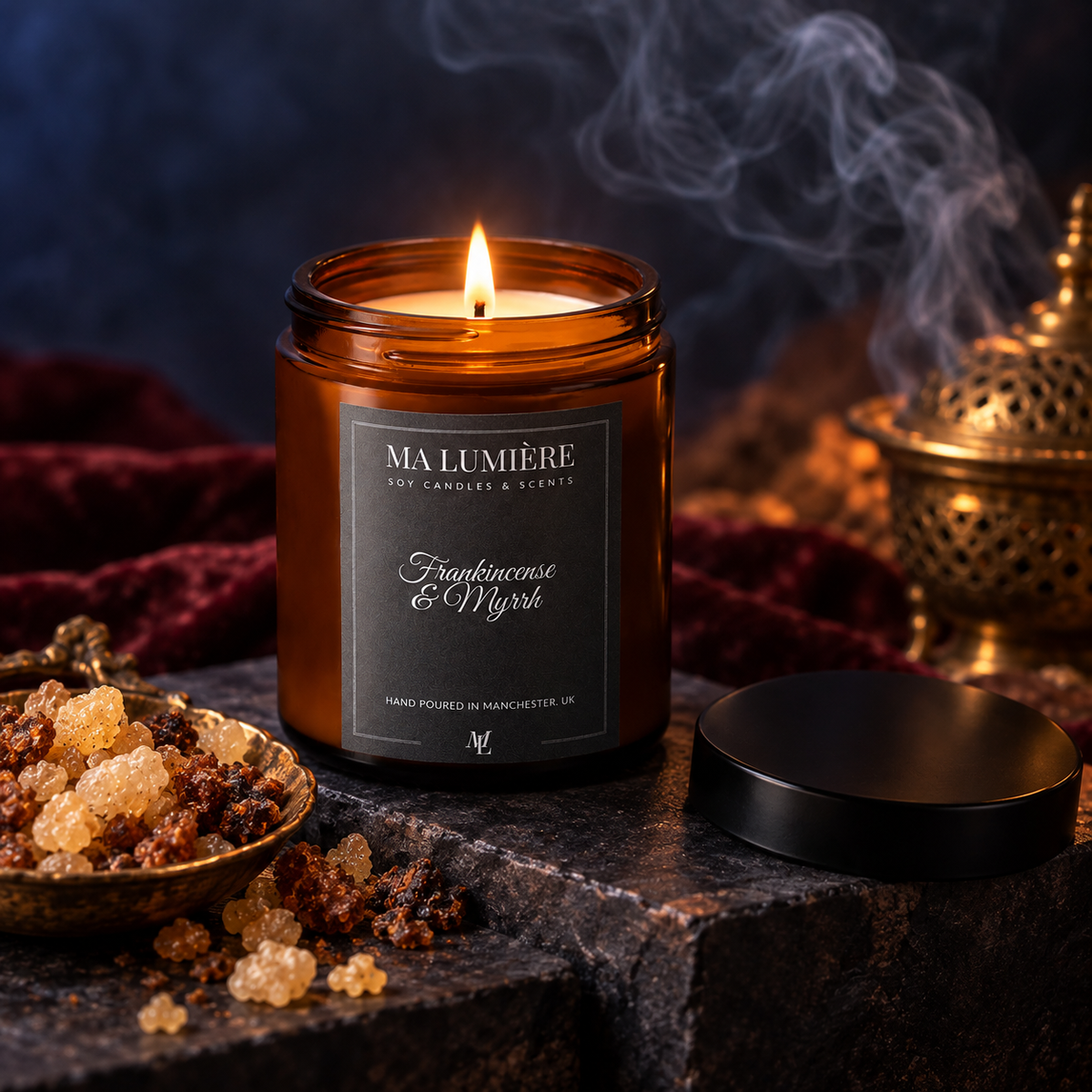 Frankincense & Myrrh Soy Candle