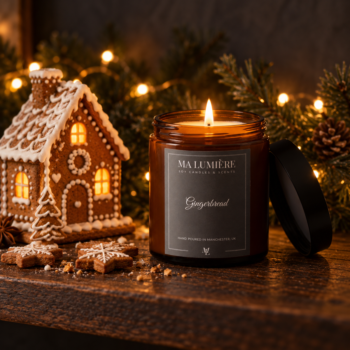 Gingerbread Soy Candle
