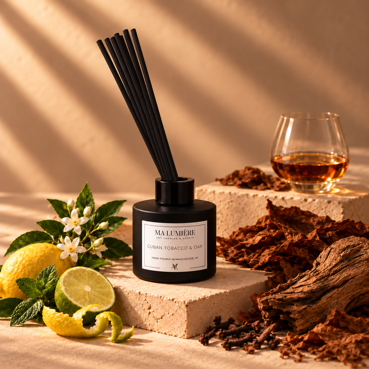 Cuban Tobacco & Oak Reed Diffuser