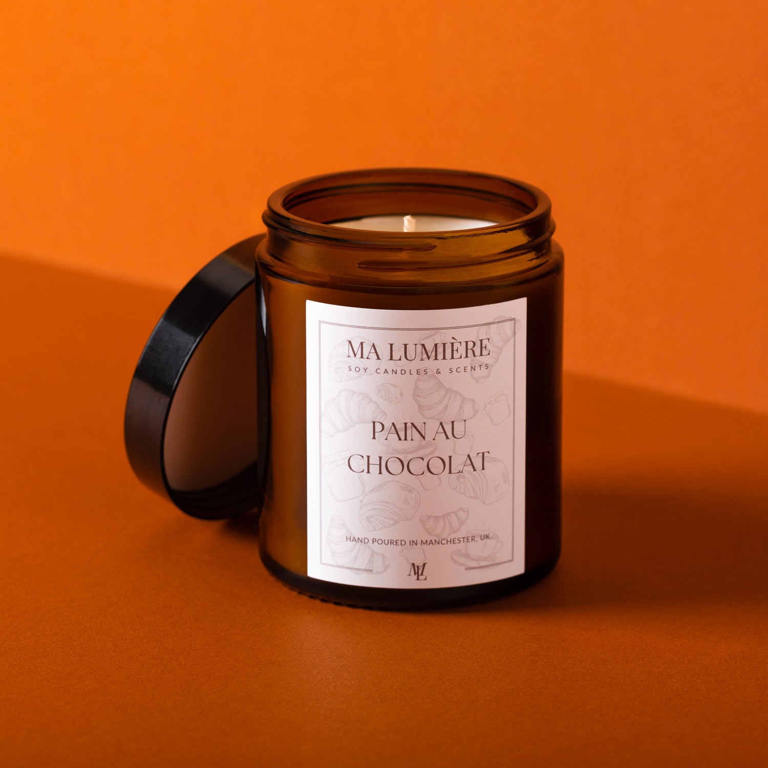 Pain au chocolat Soy Candle