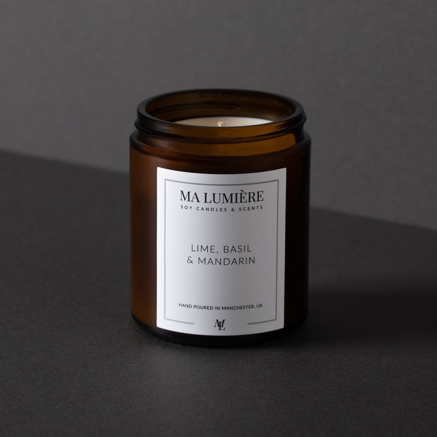 Lime, Basil & Mandarin Soy Candle