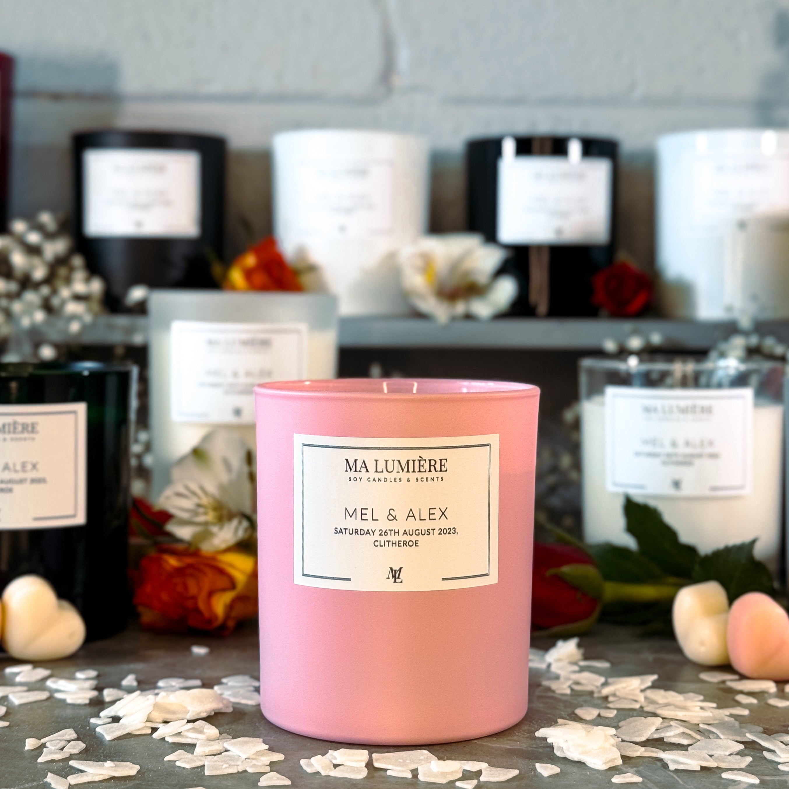 Scent your Wedding Day Package - 10 Large Candles