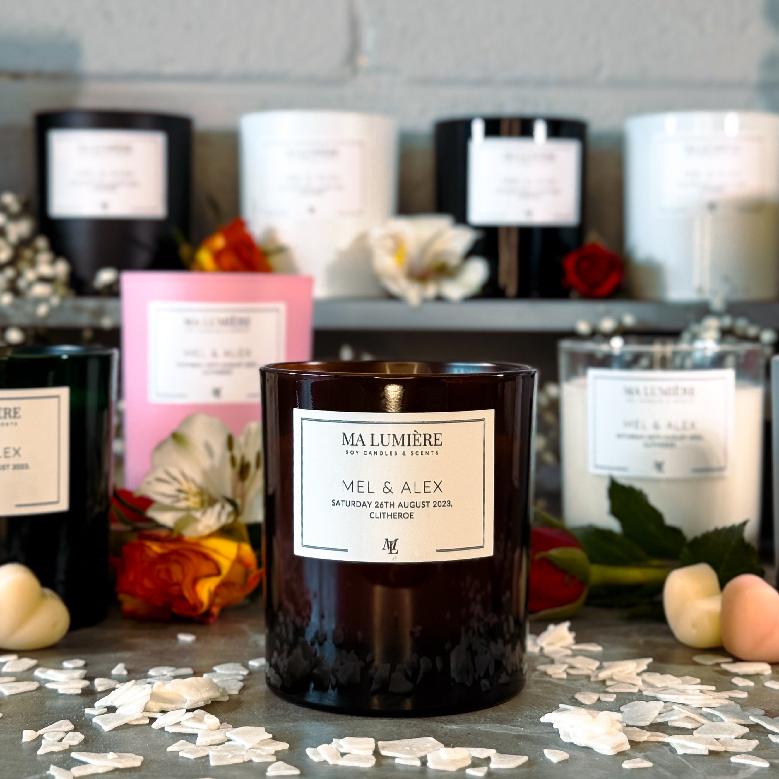 Scent your Wedding Day Package - 10 Large Candles