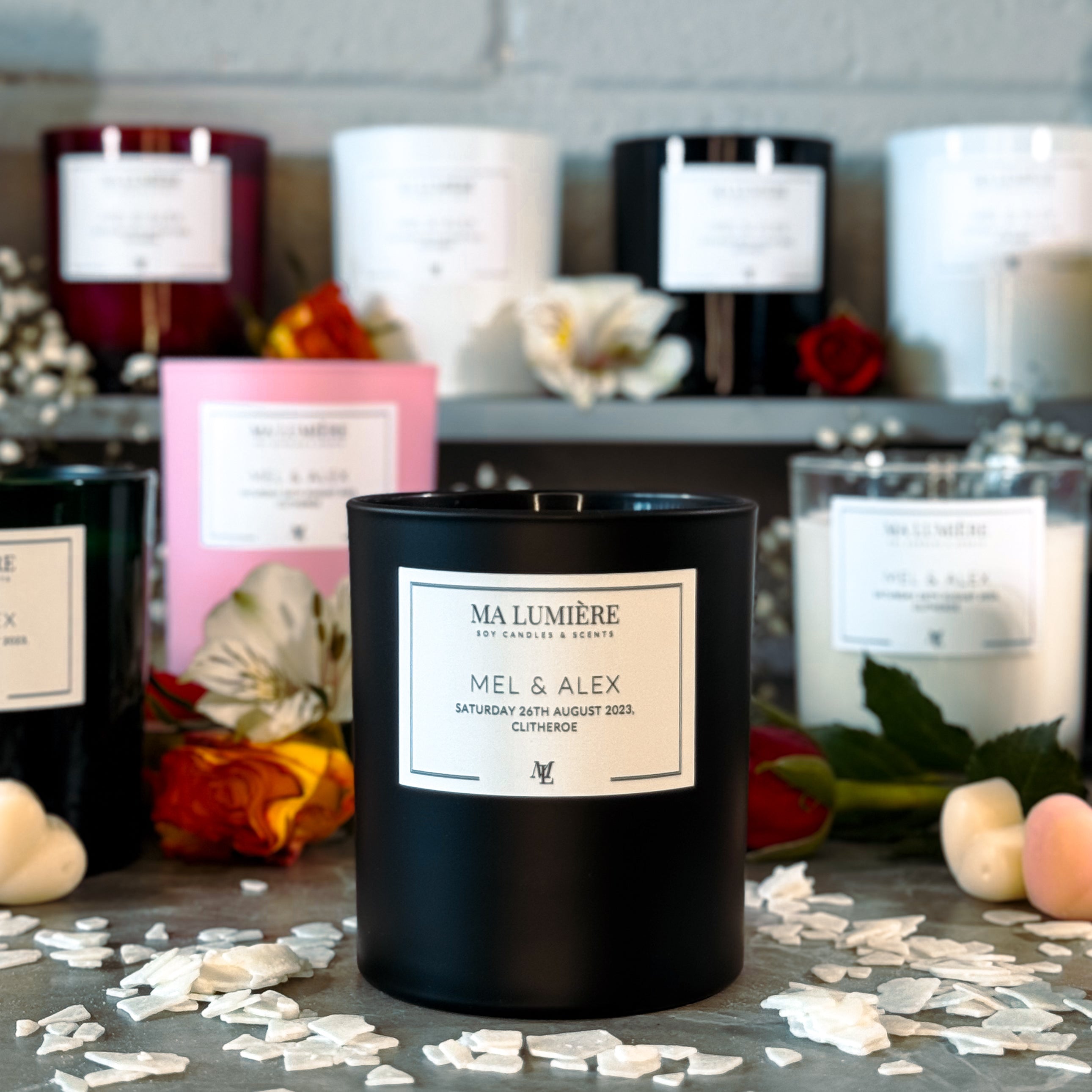 Scent your Wedding Day Package - 10 Large Candles