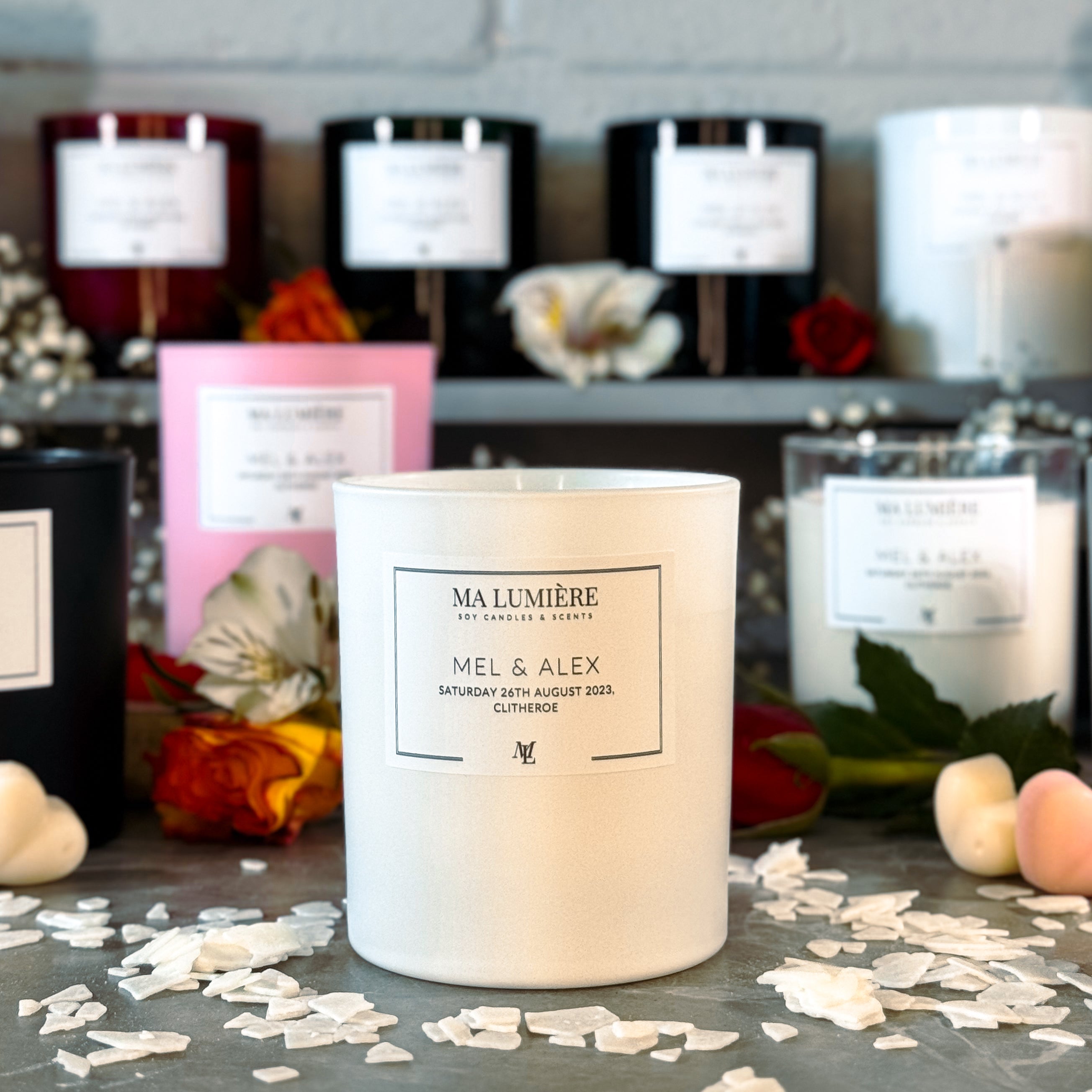 Scent your Wedding Day Package - 10 Large Candles