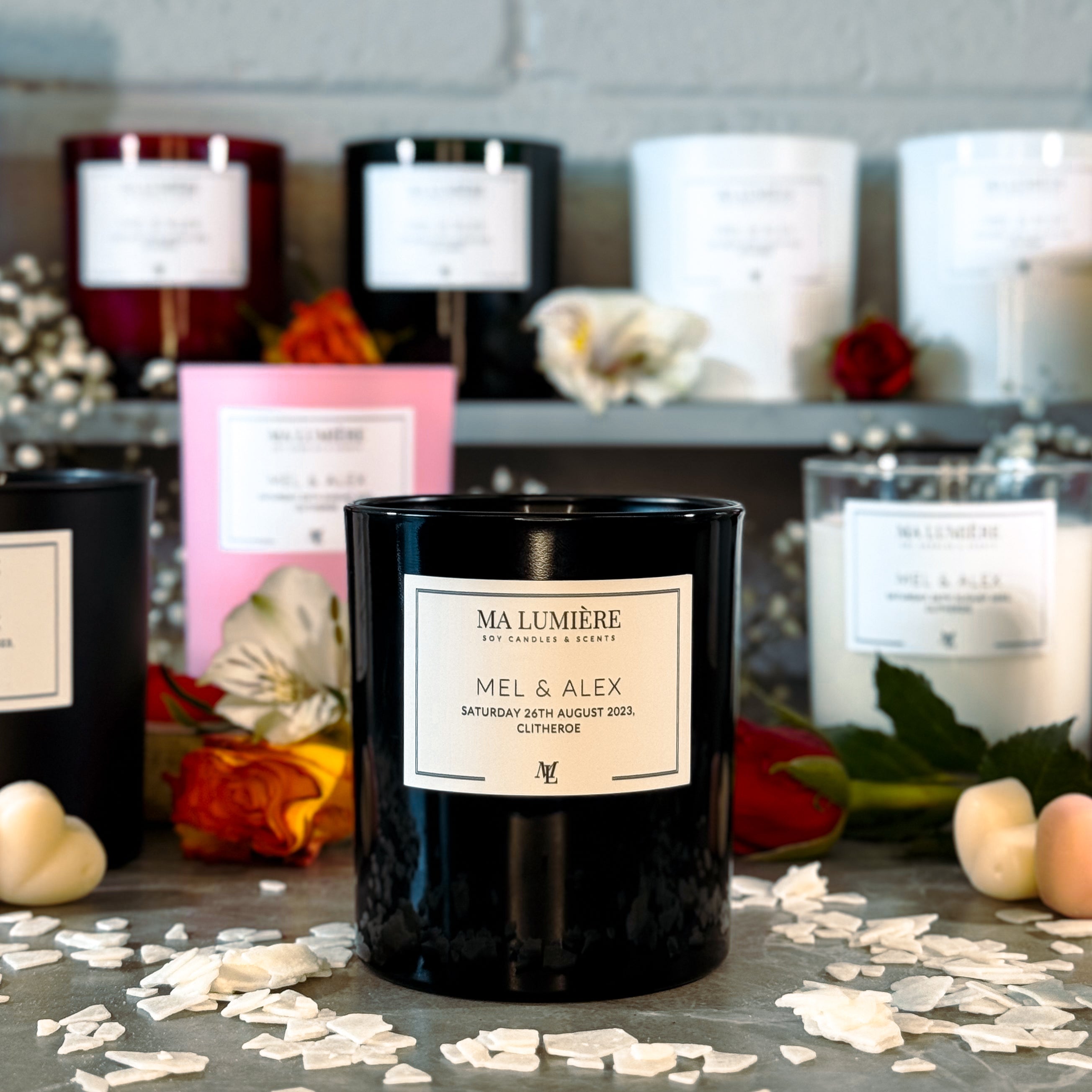 Scent your Wedding Day Package - 10 Large Candles