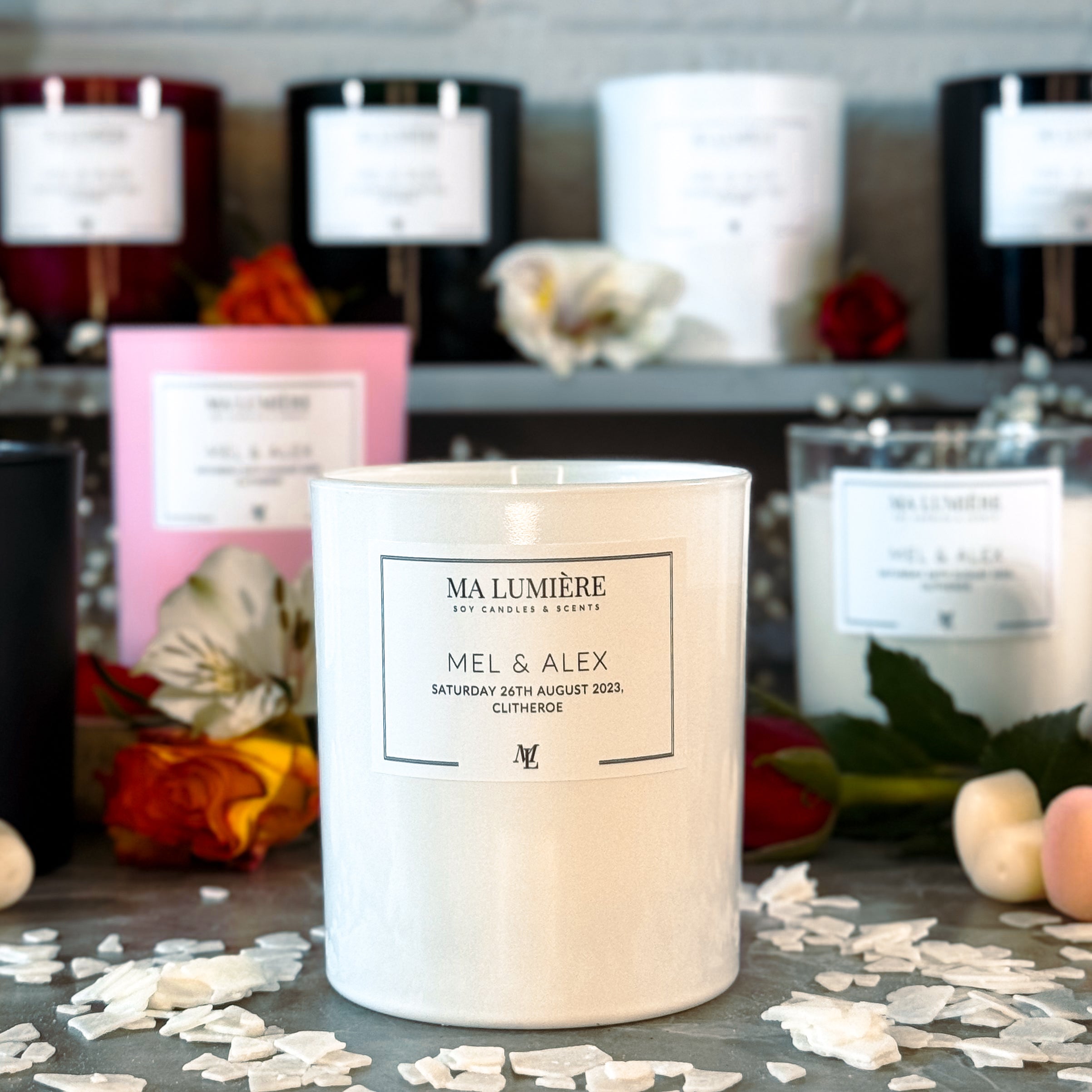 Scent your Wedding Day Package - 10 Large Candles