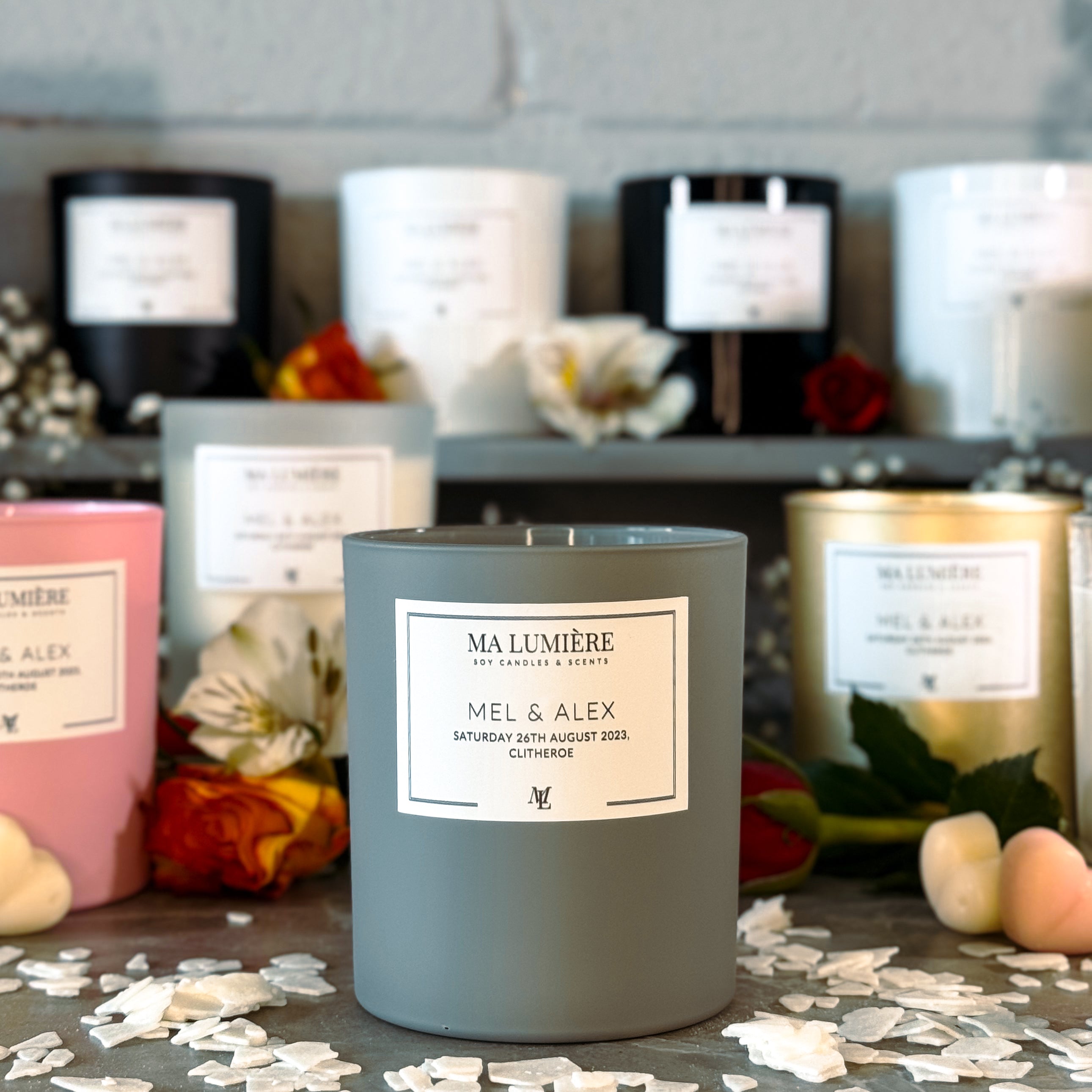 Scent your Wedding Day Package - 10 Large Candles